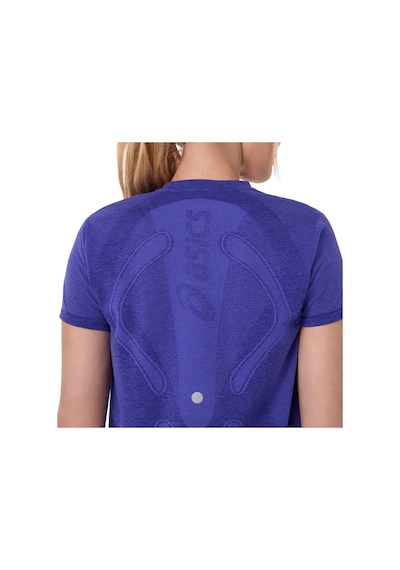 Asics Road Seamless Kadın Mavi Koşu T-shirt 2012d292-401 Mavi