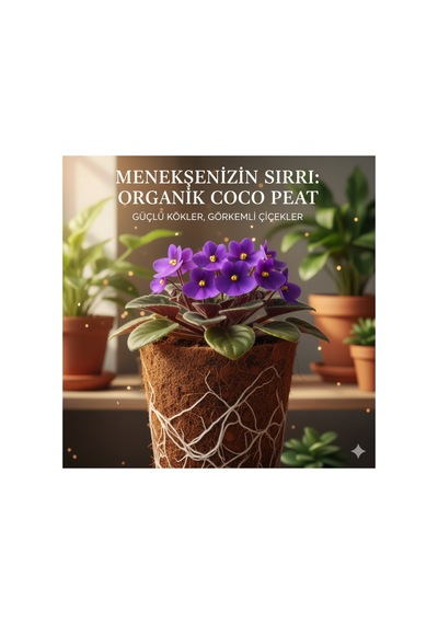 Menekşe Toprağı 5 Litre - Böcek Sinek Yapmayan Premium Kalite 1000