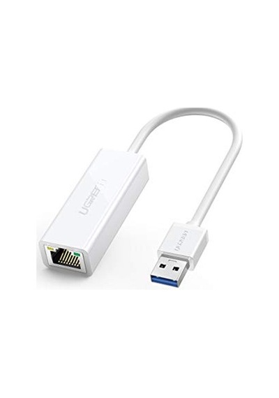 Ugreen Usb 3.0 To Rj45 Gigabit Ethernet Dönüştürücü Adaptör Beyaz