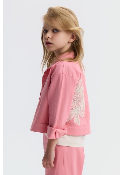 Xo Kids Kız Çocuk Ceket 4-8 Yaş 31532 Pembe