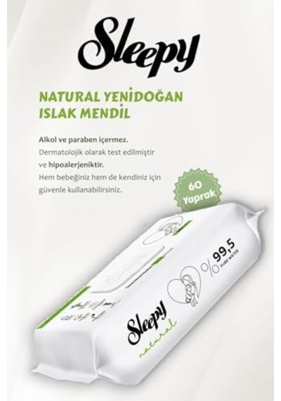 Natural Ultra Hassas Hijyenik Günlük Ped Normal 120 Adet, Natural 60'lı Islak Mendil Ve Rosıe