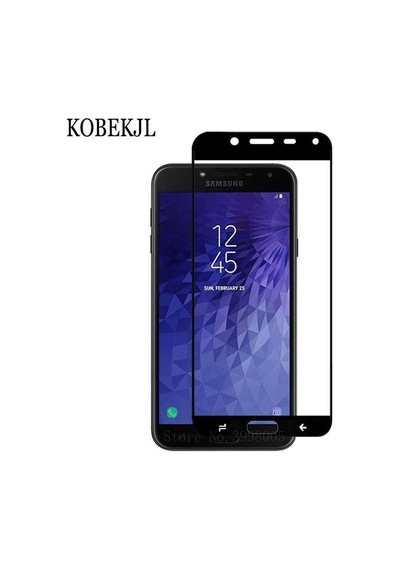 Samsung Uyumlu Galaxy J4 Zore Kenarları Kırılmaya Dayanıklı Cam Ekran Koruyucu