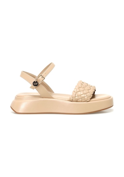 Nine West Valle 4fx Bej Kadın Kalın Taban Sandalet Bej