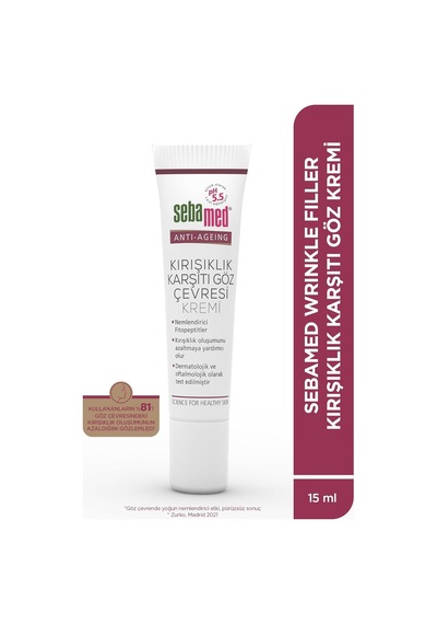 Sebamed Wrinkle Filler Anti-age Kırışıklık Ve Yaşlanma Karşıtı Göz Çevresi Kremi 15ml