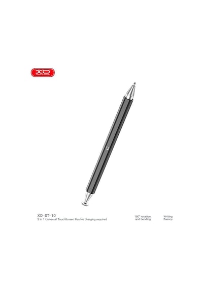 Xo St-010 3 İn 1 Universal Dokunmatik Ekran Kalemi - Pil Gerektirmeyen Tablet Ve Telefon Kalemi Kalem