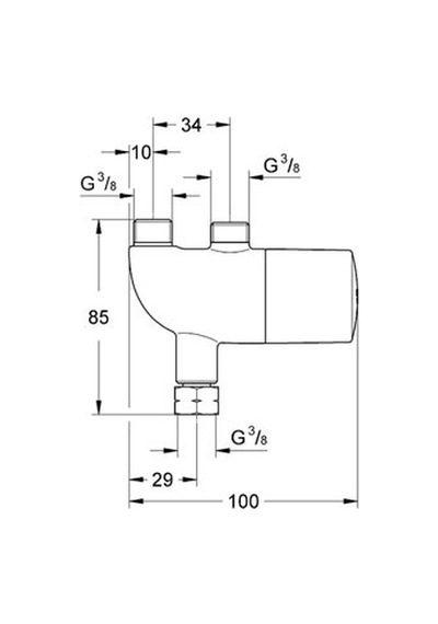 Grohe Grohterm Mikro Termostat - 34487000