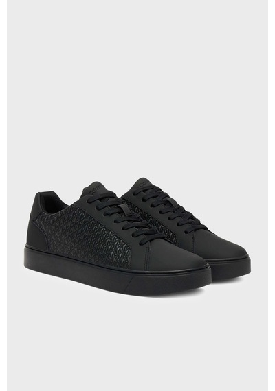 Calvin Klein Logolu Sneaker Ayakkabı Ym0ym014310gj Erkek Ayakkabı Ym0ym01431 0gj Siyah