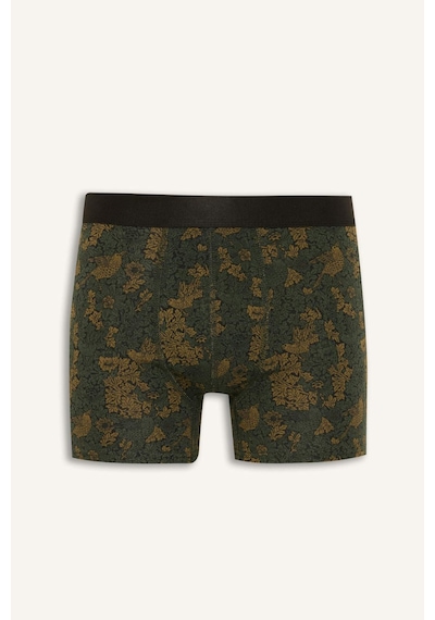 Defacto Regular Fıt Floral 3lü Boxer G9280ax26spgn1192 Yeşil-gn1192