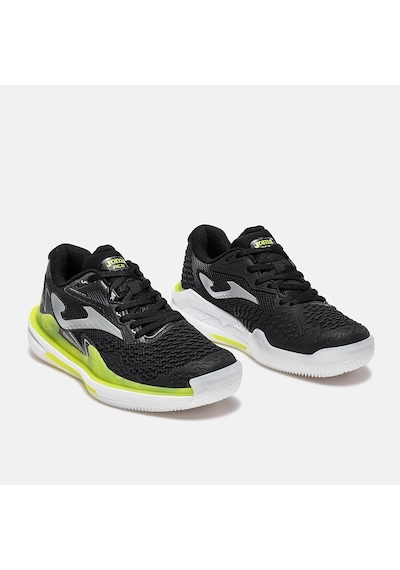 Joma Taclw2601ac Ace Sert & Toprak Kort Kadın Tenis Ayakkabısı - Siyah/sarı