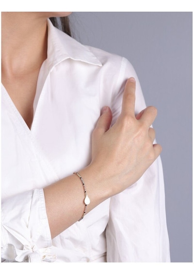 Diamond Line - Gülaylar - 3 Renkli Altın 14 Ayar Toplu Bileklik Standart N11.21851 Sarı Altın