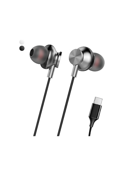 Linktech H341 Type-c Stereo Kablolu Kulak İçi Kulaklık