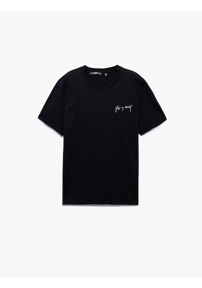 Koton Kısa Kollu Bisiklet Yaka Regular Fit Pamuklu Atatürk Baskılı Tişört Siyah 5sam10473hk Siyah Koton Kısa Kollu Bisiklet Yaka Regular Fit Pamuklu Atatürk Baskılı Tişört Siyah 5sam10473hk Siyah