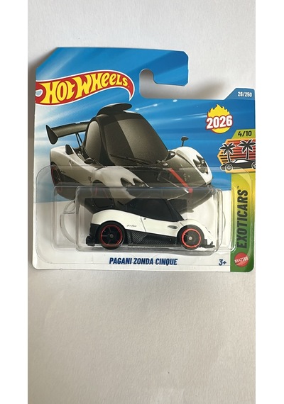 Hot Wheels Pagani Zonda Cinque Beyaz