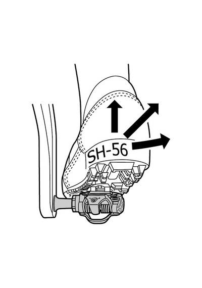 Shimano SM-SH56 Mtb Pedal Kali(Kal Plakası Dahil)