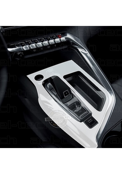 Peugeot 3008 Allure Piano Black Joystick Vites Orta Konsol Uyumlu Nano Koruyucu