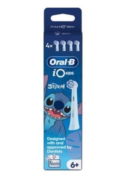 Oral-b Io Çocuk 6+ Stitch Diş Fırçası Yedek Başlığı 4 Adet