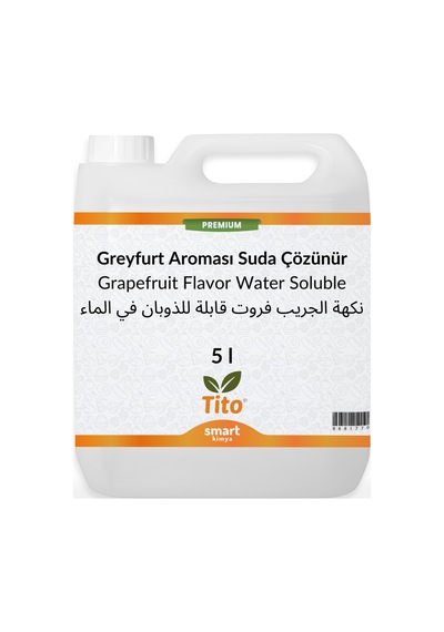 Premium Greyfurt Aroması Suda Çözünür 5 Litre