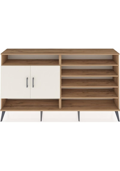 Arges Konsol 7 Raflı 2 Kapaklı 176x30x99 Çam-aytaşı/antrasit Çam-aytaşı/antrasit Arges Konsol 7 Raflı 2 Kapaklı 176x30x99 Çam-aytaşı/antrasit Çam-aytaşı/antrasit