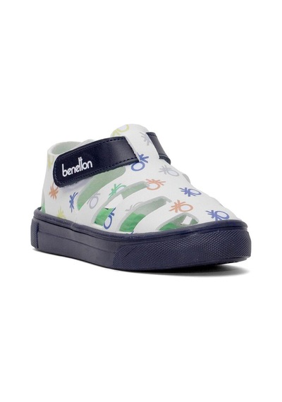 Benetton Bn-1411 Çocuk Sandalet Lacivert Monogram