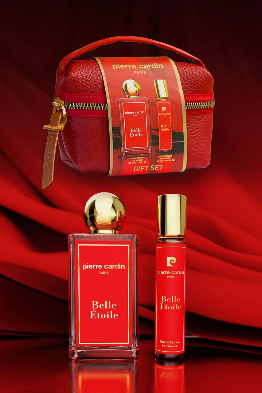 Pierre Cardin Belle Etoile Kadın Parfüm Seti + Çanta