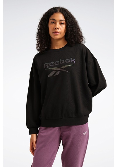 Reebok New Id Reg Crew Siyah Kadın Sweatshirt 000000000102042894 Siyah