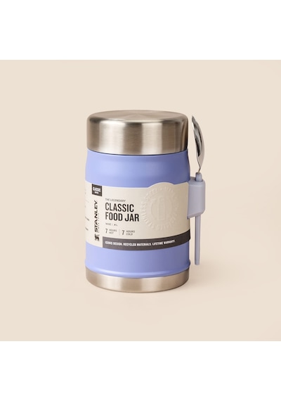 Termos The Legendary Food Jar + Spork Hydrangea - 400 Ml Renkli