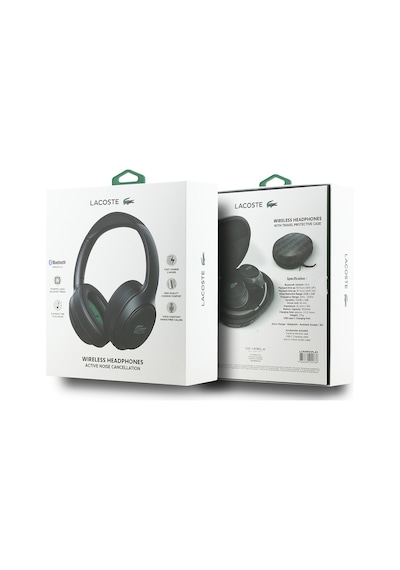 Lacoste LH01 ANC Taşıma Çantalı Katlanabilir Bluetooth 5.4 Kulak Üstü Kulaklık