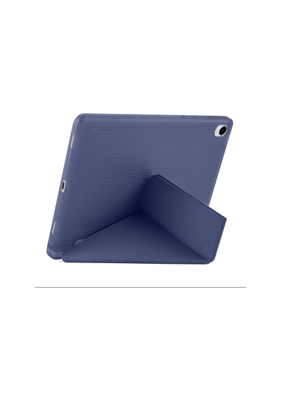 Samsung Galaxy Uyumlu Tab S11 Kılıf Tri Folding Kalem Bölmeli Standlı Kılıf Arka Kapak