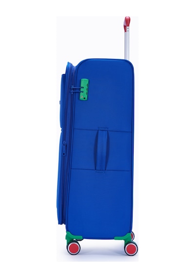 Benetton Büyük Boy Kumaş Valiz Saks Mavi Bnt2800