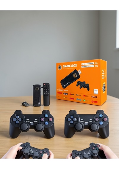 Gamebox Tv Uyumlu 20.000 Oyunlu 8k Ultra Hd Oyun Konsolu
