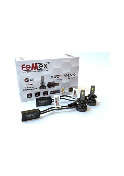 Gt Nano Pro H7 Şimşek Etkili Led Xenon 110W 22000 Lumen