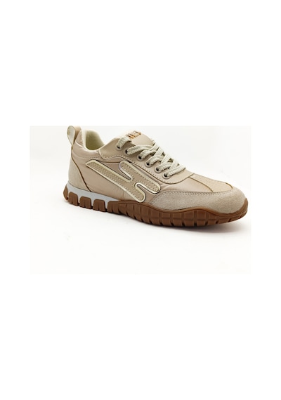 Gdt Ayakkabı Nut Renk Bağcıklı 36-37-38-39-40 Numara Kadın Sneaker Kahve Rengi