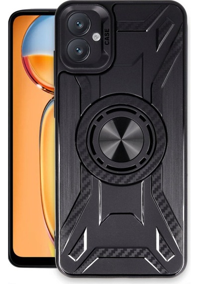 Samsung Galaxy  Uyumlu,  A05 Kılıf Lincoln Silikon - Siyah