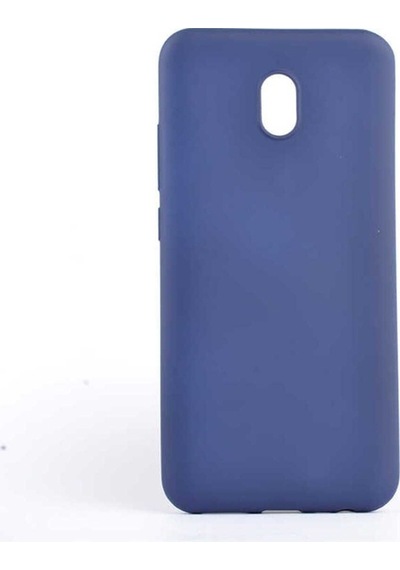 Xiaomi Redmi 8a Kılıf Zore Premier Silikon Kapak Lacivert