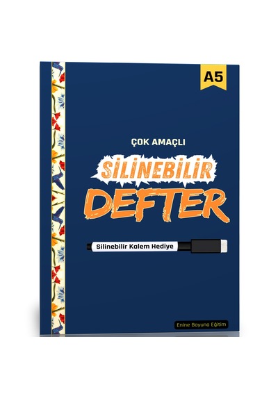 Yaz-sil Defter-a5 Kalem Hediyeli