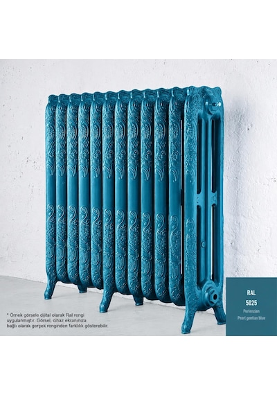 Pamukkale Enamel Sentetik Parlak Yağlı Boya 2.5 Kg Ral 5025 İnci Centiyana Mavisi