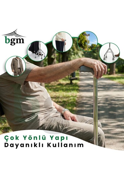 Baston 4 Ayaklı Quadripod Yüksek Kalite Denge Bastonu