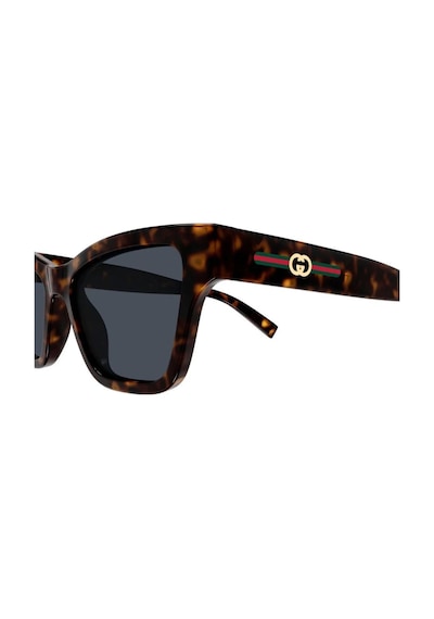 Gucci Gg 1982s 002 53 Kadın Cat Eye Kırçıllı Kahvrengi Kemik Güneş Gözlüğü Kahverengi