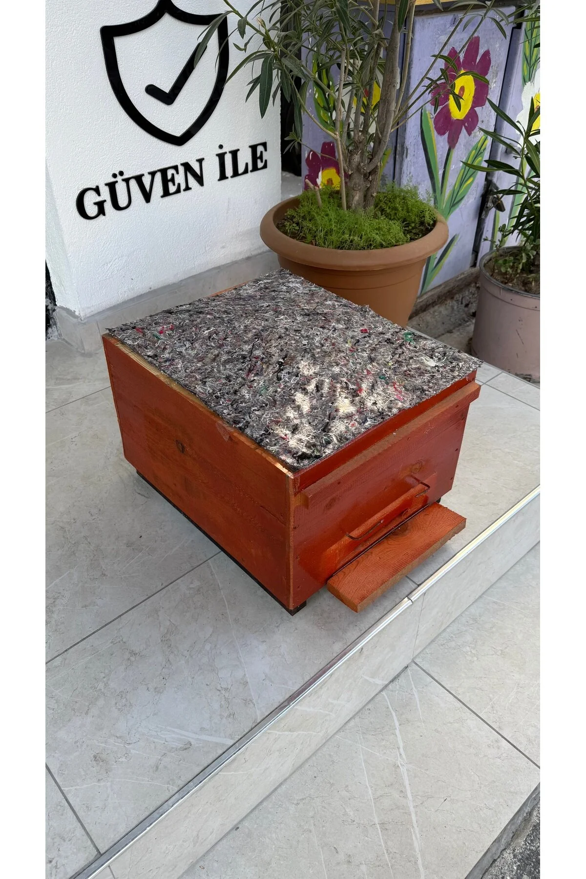 Arı Kovanı İçi Keçe Isı Yalıtım Keçesi 50x40-42 Cm 4-6 Mm Kalınlık Arıcılık Yalıtım Malzemesi