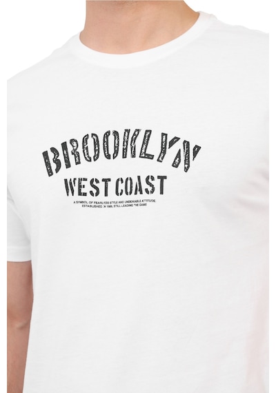 Kinetix Ml West 11kms02 Beyaz Erkek Kısa Kol T-shirt