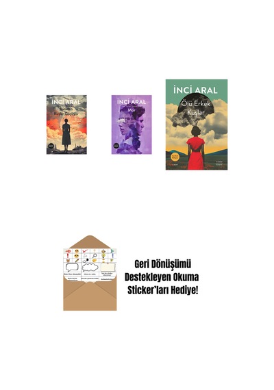 İçimden Kuşlar Göçüyor + Mor + Ölü Erkek Kuşlar + Okuma Sticker'ları