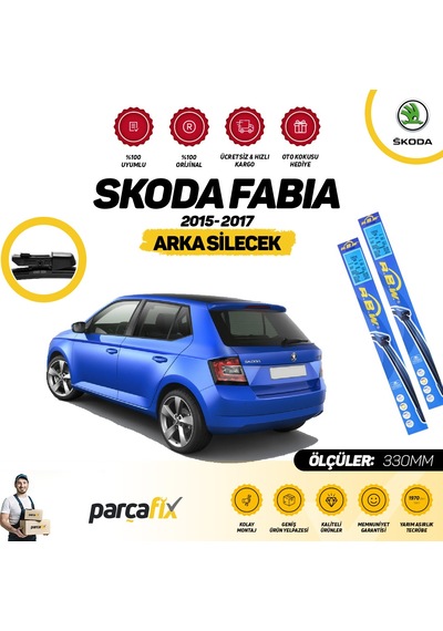 Skoda Fabia Rbw Arka Silecek 2015-2017 N11.499