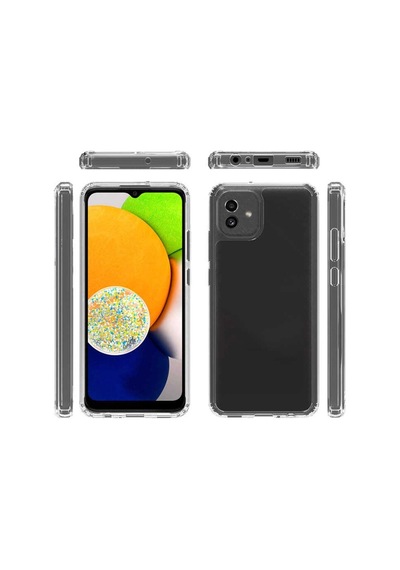 Galaxy Uyumlu A04 Kılıf Zore 2mm Anti Shock Silikon