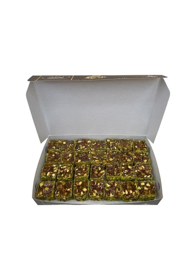 Arı Lokumları File Fıstık Kaplamalı Bol Antep Fıstıklı Lokum 1 KG