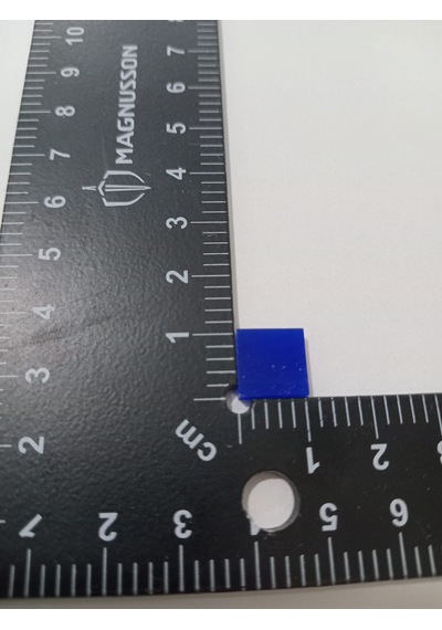 Lacivert Kare Vitray Cam Mozaik Taşı - Sanatsal Mozaik İçin Yaklaşık 10 X 10 Mm