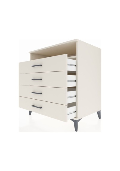 Kronos Şifonyer Tek Raflı 4 Çekmeceli 88x59x96 Aytaşı-aytaşı Aytaşı