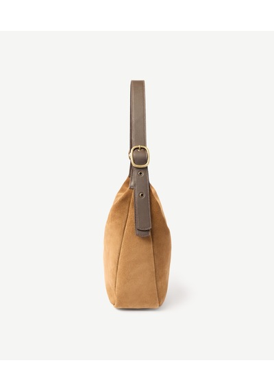 Yargıcı Ayarlanabilir Saplı Süet Çapraz Çanta 26kkcn3038x 008 Camel
