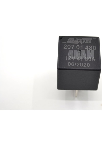 Mini Röle 12V 4T 80A Kalın Bacaklı Güç Rölesi 4 Fişli Maxtel