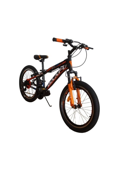 Sxc125 20 Double Jant 21 Vites V-brake Fren Tek Amortisörlü Bisiklet Turuncu-siyah - 936397599 Turuncu-siyah