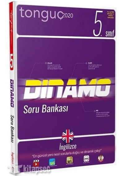 5.Sınıf Dinamo Ingilizce Soru Bankası - Tonguç Akademi Yayınları